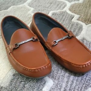 Calvin Klein Caramel Men's Slip on Loafers 9